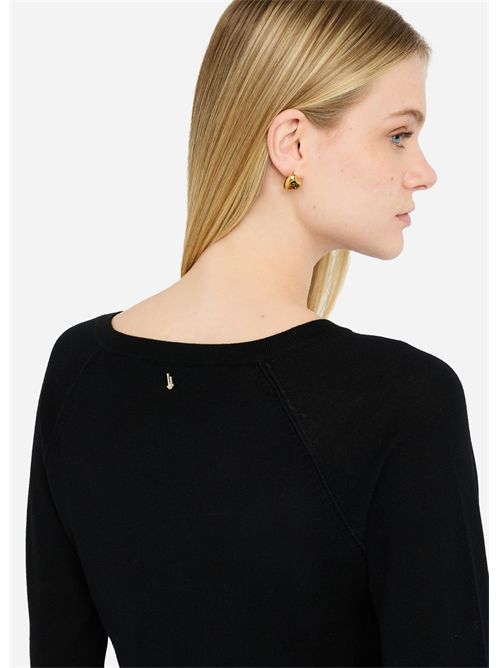 Maglia in lana con pizzo LIU JO | CF5423MA82O/22222